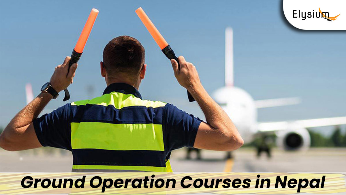 Cargo handling session in ground operation courses in Nepal