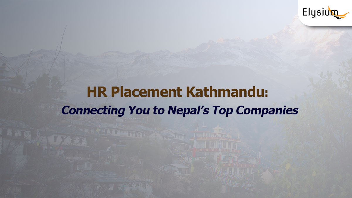 Elysium HR Solution provides aviation training and career placement services in Nepal