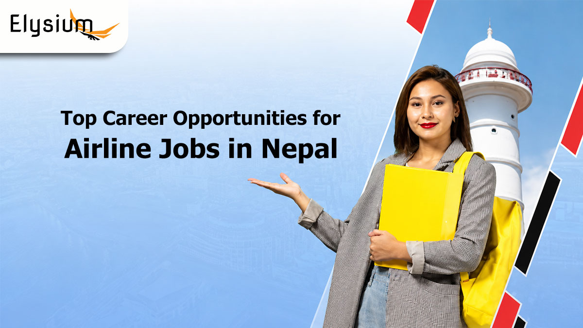 Airline jobs in Nepal with professional airport training at Elysium HR Solution