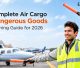 Air cargo dangerous goods training for aviation professionals in 2026